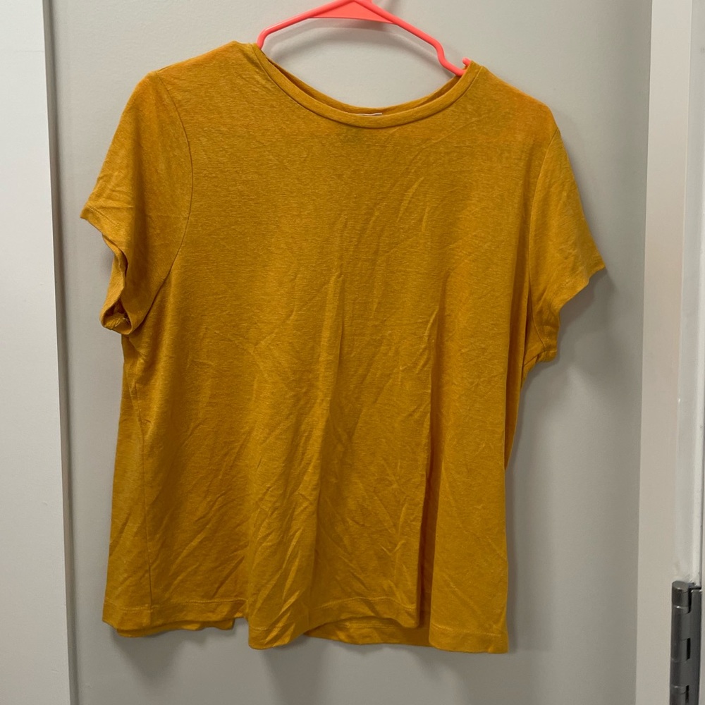 Yellow shirt